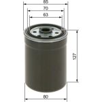 Kraftstofffilter 1 457 434 154