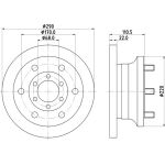 Bremsscheibe 8DD 355 106-361 Bremsscheibe 8DD 355 106-361