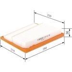 BOSCH F 026 400 388 Luftfilter BOSCH F 026 400 388 Luftfilter