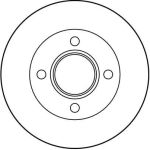 Bremsscheibe DF2753