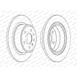Bremsscheibe DDF698C