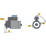 BOSCH 0 001 125 055 Starter BOSCH 0 001 125 055 Starter