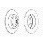Bremsscheibe DDF1233