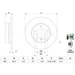 Bremsscheibe 0 986 478 561 Bremsscheibe 0 986 478 561