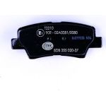 Hella 8DB 355 020-371 Bremsbelagsatz, Scheibenbremse