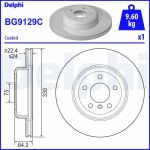 Bremsscheibe BG9129C