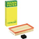 MANN-FILTER C 2774/3 KIT Luftfilter MANN-FILTER C 2774/3 KIT Luftfilter