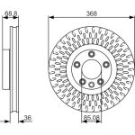 Bremsscheibe 0 986 479 A33 Bremsscheibe 0 986 479 A33