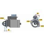 BOSCH 0 001 367 303 Starter