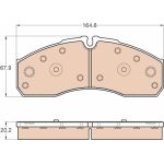Bremsbelagsatz, Scheibenbremse GDB3567 Bremsbelagsatz, Scheibenbremse GDB3567