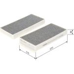 BOSCH 1 987 435 538 Innenraumfilter FILTER+ BOSCH 1 987 435 538 Innenraumfilter FILTER+