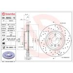 Brembo 09.8952.1X Bremsscheibe XTRA LINE Brembo 09.8952.1X Bremsscheibe XTRA LINE