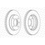Ferodo DDF766C Bremsscheibe PREMIER Coat+ disc Ferodo DDF766C Bremsscheibe PREMIER Coat+ disc