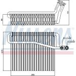 Verdampfer, Klimaanlage 92271 Verdampfer, Klimaanlage 92271