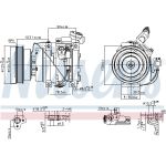 Kompressor, Klimaanlage 89576 Kompressor, Klimaanlage 89576