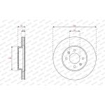 Bremsscheibe DDF2982C