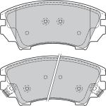 Valeo 601046 Bremsbelagsatz, Scheibenbremse Valeo 601046 Bremsbelagsatz, Scheibenbremse