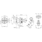 Sensor, Kraftstoffdruck 0 281 002 907
