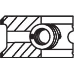 Kolbenringsatz 008 65 N0