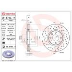 Bremsscheibe 09.8760.1X