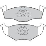 Valeo 598403 Bremsbelagsatz, Scheibenbremse