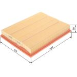 BOSCH 1 457 433 579 Luftfilter BOSCH 1 457 433 579 Luftfilter