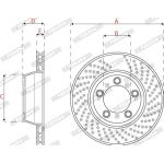 Bremsscheibe DDF2131LC-1 Bremsscheibe DDF2131LC-1