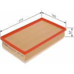 BOSCH F 026 400 434 Luftfilter BOSCH F 026 400 434 Luftfilter