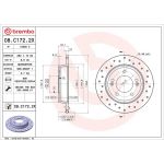 Bremsscheibe 08.C172.2X Bremsscheibe 08.C172.2X