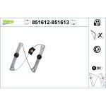 Valeo 851612 Fensterheber Valeo 851612 Fensterheber