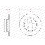 Ferodo DDF2832VC-1 Bremsscheibe PREMIER Ferodo DDF2832VC-1 Bremsscheibe PREMIER