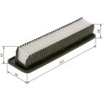 BOSCH F 026 400 416 Luftfilter