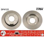 Bremsscheibe DF4122