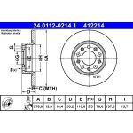 Bremsscheibe 24.0112-0214.1