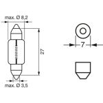Glühlampe 1 987 302 528 Glühlampe 1 987 302 528