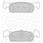 Ferodo FDB4822 Bremsbelagsatz, Scheibenbremse PREMIER ECO FRICTION