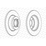Ferodo DDF518C Bremsscheibe PREMIER Coat+ disc