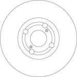 Bremsscheibe DF4317