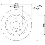 Bremsscheibe 8DD 355 116-831