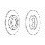Ferodo DDF795C Bremsscheibe PREMIER Coat+ disc Ferodo DDF795C Bremsscheibe PREMIER Coat+ disc