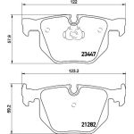 Bremsbelagsatz, Scheibenbremse 8DB 355 009-331 Bremsbelagsatz, Scheibenbremse 8DB 355 009-331