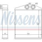 Wärmetauscher, Innenraumheizung 72661 Wärmetauscher, Innenraumheizung 72661