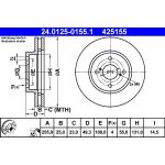 Bremsscheibe 24.0125-0155.1