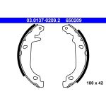 Bremsbackensatz 03.0137-0209.2