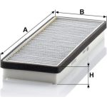 MANN-FILTER CU 3855 Innenraumfilter, Partikelfilter MANN-FILTER CU 3855 Innenraumfilter, Partikelfilter