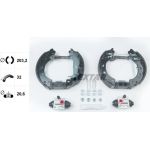 Textar 84066600 Bremsbackensatz Shoe Kit Pro Textar 84066600 Bremsbackensatz Shoe Kit Pro