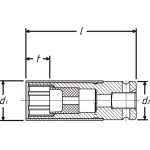 Steckschlüsseleinsatz 903SLG-17 Steckschlüsseleinsatz 903SLG-17