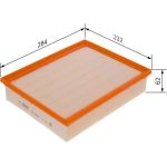 BOSCH F 026 400 555 Luftfilter BOSCH F 026 400 555 Luftfilter