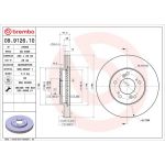 Brembo 09.9126.10 Bremsscheibe PRIME LINE Brembo 09.9126.10 Bremsscheibe PRIME LINE