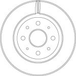 Bremsscheibe DF4410